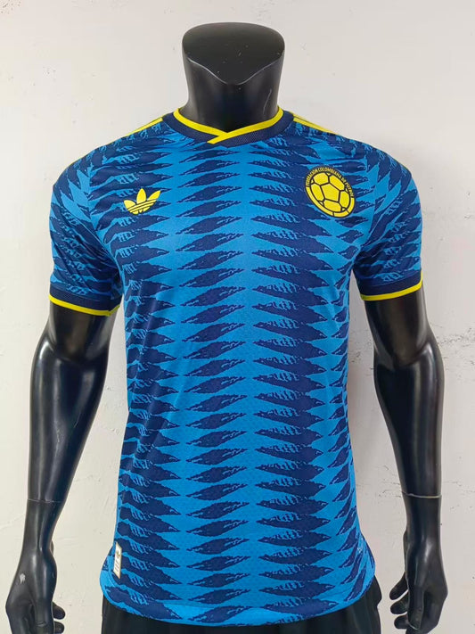 Camisa colombiana azul